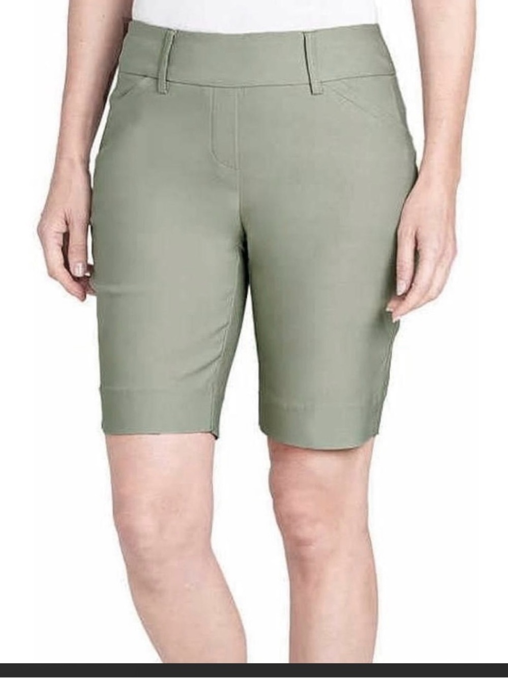 Hilary Radley Stretch Bermuda Shorts